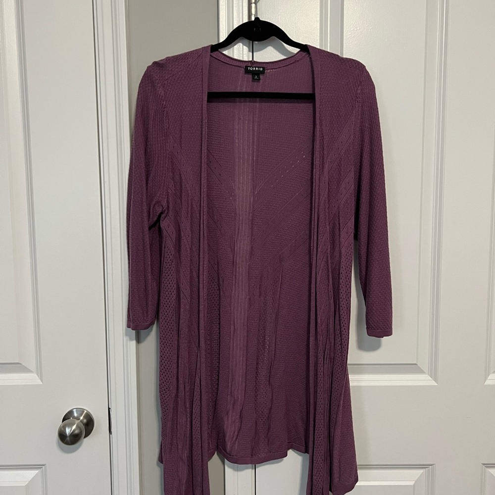 Purple Sweater